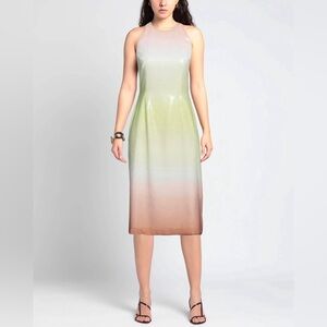 GCDS sequin midi dress